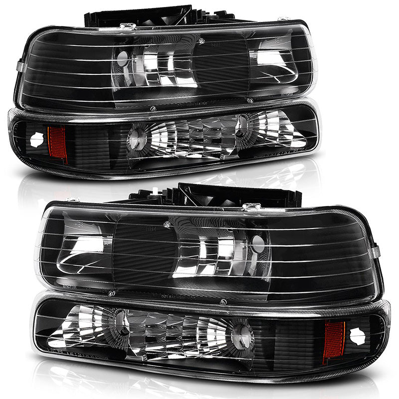 Faros delanteros para Chevy Silverado 1999-2002 