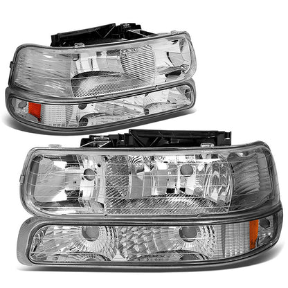 Faros delanteros para Chevy Silverado 1999-2002 