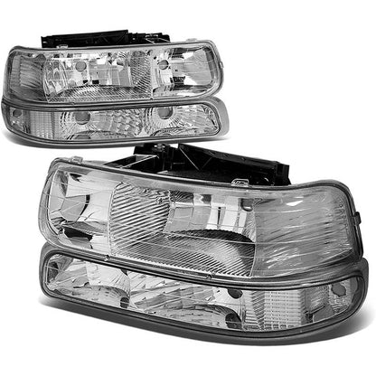 Faros delanteros para Chevy Silverado 1999-2002 