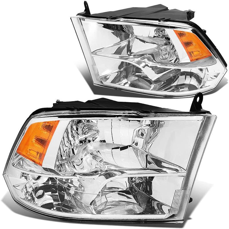 Faros delanteros negros para Dodge Ram 2009-2018 