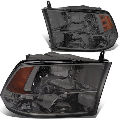 Faros delanteros negros para Dodge Ram 2009-2018 