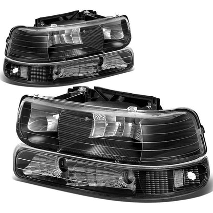Faros delanteros para Chevy Silverado 1999-2002 