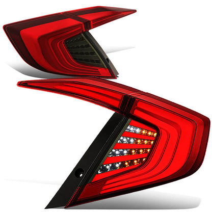 2016-2021 Honda Civic Smoked LED Aftermarket Tail Lights