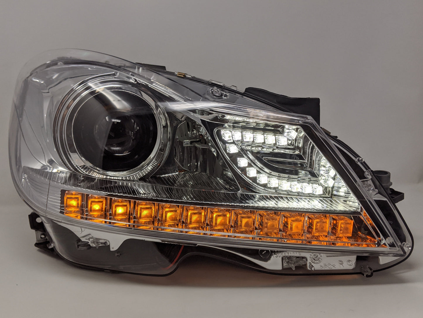 2012-2014 Mercedes W204 LED DRL Aftermarket Headlights