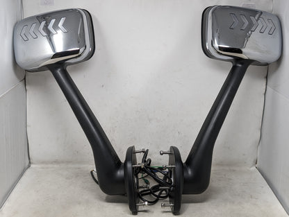 2008-2017 Freightliner Cascadia Aftermarket LED Hood Mirrors